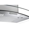 Coifa de Parede Nardelli Vidro Curvo Slim Inox - 80cm 110V - 2