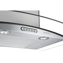 Ver imagem 2 de Coifa de Parede Nardelli Vidro Curvo Slim Inox - 80cm 110V