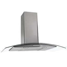 Coifa de Parede CVC Slim Inox Vidro Curvo 80cm Nardelli - 1