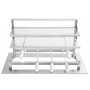 Ver imagem 5 de Kit Churrasqueira Gourmet Makeer Aço Suporte Fundo 0781 P