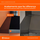 Ver imagem 6 de Kit Churrasqueira Gourmet Completa Preta Makeer Grill Suporte Fundo 354 P