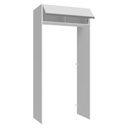 Ver imagem 7 de Porta-geladeira 103 Cm 1 Porta Basculante Branco Glamy Madesa