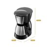 Cafeteira Britânia 32 Cafezinhos 1,2l Bcf32b Jarra em Inox 220v - 8