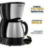 Cafeteira Britânia 32 Cafezinhos 1,2l Bcf32b Jarra em Inox 220v - 7
