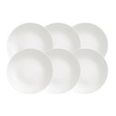 Ver imagem 1 de Kit Prato Raso Tramontina Leonora em Porcelana 25 Cm 06 Peças Tramontina