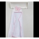 Ver imagem 4 de Toalha de Banho Soft com Capuz Borboleta Rosa - Papi