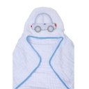 Ver imagem 2 de Toalha de Banho Soft com Capuz Carro Azul - Papi