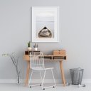 Ver imagem 2 de Quadro Foto Praia Soft Relax Canoa - 60x48cm:madeira Preta