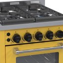 Ver imagem 4 de Fogao 4 Bocas Venax Temis Amarelo Gas Glp 220v