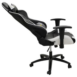 Cadeira Gamer Giratória Reclinável com Regulagem de Altura Ergonômica Pro-V Sport Pu Preto - 4
