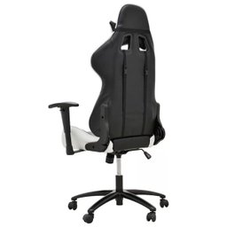 Cadeira Gamer Giratória Reclinável com Regulagem de Altura Ergonômica Pro-V Sport Pu Preto - 10