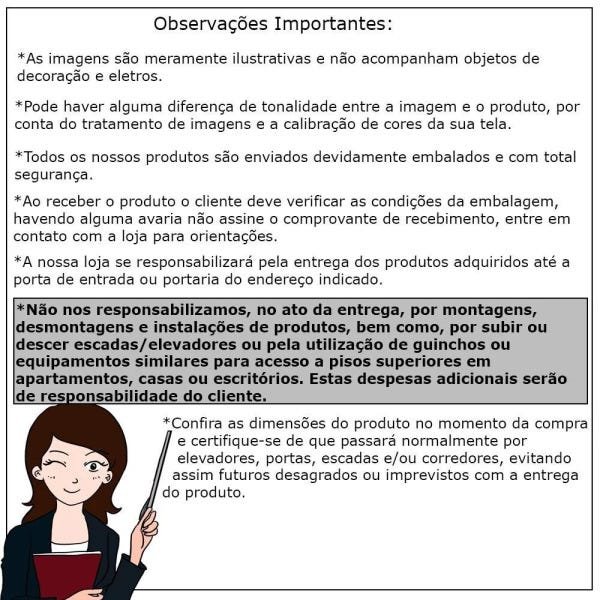 Cadeira de Escritório Diretor Giratória com Regulagem de Altura Akon Pu Preto - 8