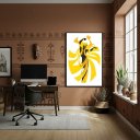 Ver imagem 2 de Quadro Decorativo As Jóias de Ouro de Oxum - 70x50cm:moldura Preta