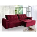 Ver imagem 1 de Sofá Retrátil e Reclinável 2,10m Suede Soberano