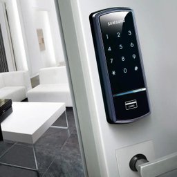 Fechadura Digital Shs-1321 Samsung Inteligente para 20 cartões - 1 Fechadura Digital Shs-1321 Samsung Inteligente para 20 cartões - 1