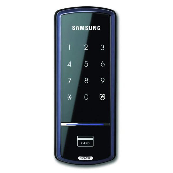 Fechadura Digital Shs-1321 Samsung Inteligente para 20 cartões - 2