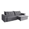 Sofá Retrátil e Reclinável 2,30m Suede Soberano - 2