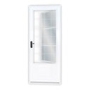 Ver imagem 6 de Porta de Aço Postigo 215x85cm com Grade Quadrada Minas Sul MGM Abertura Direita Branco
