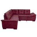 Ver imagem 2 de Sofá de Canto 4 Lugares Suede New Alphaville Vinho