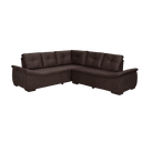 Ver imagem 2 de Sofá de Canto 4 Lugares Suede New Alphaville Marrom Café