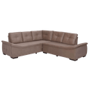 Ver imagem 4 de Sofá de Canto 4 Lugares Suede New Alphaville Marrom Castor