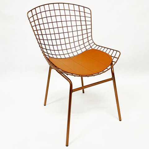 Cadeira para cozinha Bertoia cobre tubular - Direto de Fábrica