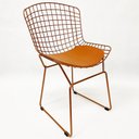 Ver imagem 3 de Kit 6 Cadeiras para cozinha BERTOIA cobre - Direto de Fábrica