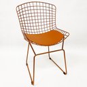 Ver imagem 2 de Kit 6 Cadeiras para cozinha BERTOIA cobre - Direto de Fábrica