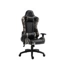 Ver imagem 1 de Cadeira Gamer Fox Racer Extreme C565 com Almofadas Reclinável Descanso de Braço - Camuflada