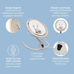 Cadeira de Descanso Bouncer Swing Cassia Classic Oat - Maxi-cosi - 2