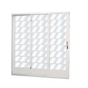 Ver imagem 1 de Porta de Correr Aço 3 Folhas com Vidro Liso Minas Sul Mgm 215 x 200cm