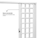 Ver mais imagens de Porta de Aço de Correr 215x200cm Minas Sul MGM Abertura Direita Branco