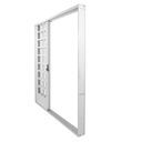 Ver imagem 4 de Porta de Aço de Correr 215x200cm Minas Sul MGM Abertura Direita Branco