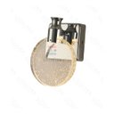 Ver imagem 1 de Arandela Led Cristal Vidro Redondo Bolhas Moderna 7w