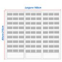 Ver imagem 3 de Porta de Aço de Correr 215x160cm com Vidro Minas Sul Mgm Abertura Esquerda