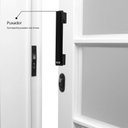 Ver imagem 6 de Porta de Aço de Correr 215x160cm com Vidro Minas Sul Mgm Abertura Esquerda