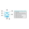 Comando Analogico com Termostato para Sauna Compact Line Inox - 3