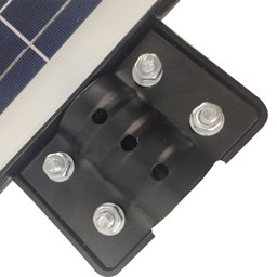 Luminária Solar 240W LED Poste Rua Sensor Movimento Controle Casas Jardins Refletor - 4
