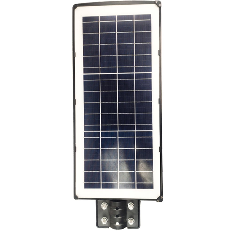 Luminária Solar 240W LED Poste Rua Sensor Movimento Controle Casas Jardins Refletor - 6