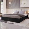 Base de Cama Box Queen Libia 163 X 203 Cm Black - Viero Móveis - 1