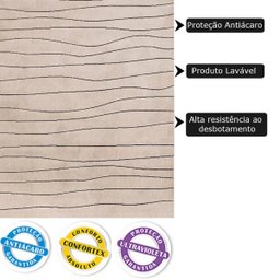 Tapete para Sala de Estar Sofistik 2,50x3,50 Famoso - Tapetes São Carlos Premium - 3 Tapete para Sala de Estar Sofistik 2,50x3,50 Famoso - Tapetes São Carlos Premium - 3