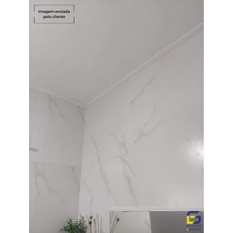 Moldura Roda Teto Eva Autocolante E23 3,5cmx1cm 25 Metros - Marrom - 5