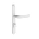 Ver imagem 1 de Fechadura 3f Porta Aluminio Estreita Espelho 522/116 Branco