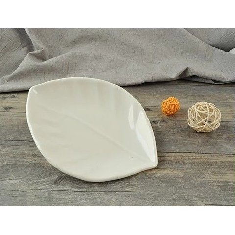 Prato Folha Melamina Branco 30x22 Cm Frg8942 Frigopro