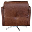 Ver imagem 7 de Kit 4 Poltronas Giratória para Sala de Estar Astana Couro Tabaco - Gran Belo