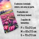 Ver imagem 3 de Adesivo de Porta - Tulipas Aquarela