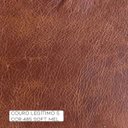 Ver imagem 5 de Kit 4 Poltronas Giratória para Sala de Estar Astana Couro Caramelo - Gran Belo