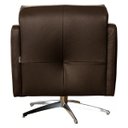 Ver imagem 7 de Kit 4 Poltronas Giratória para Sala de Estar Astana Couro Capucino - Gran Belo