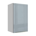 Ver imagem 1 de Armário Aéreo Madesa Lux 40 cm 1 Porta Branco/Cinza