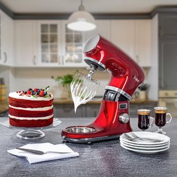 Batedeira Planetária Oster Vermelha 220V OBAT911-220 - 10